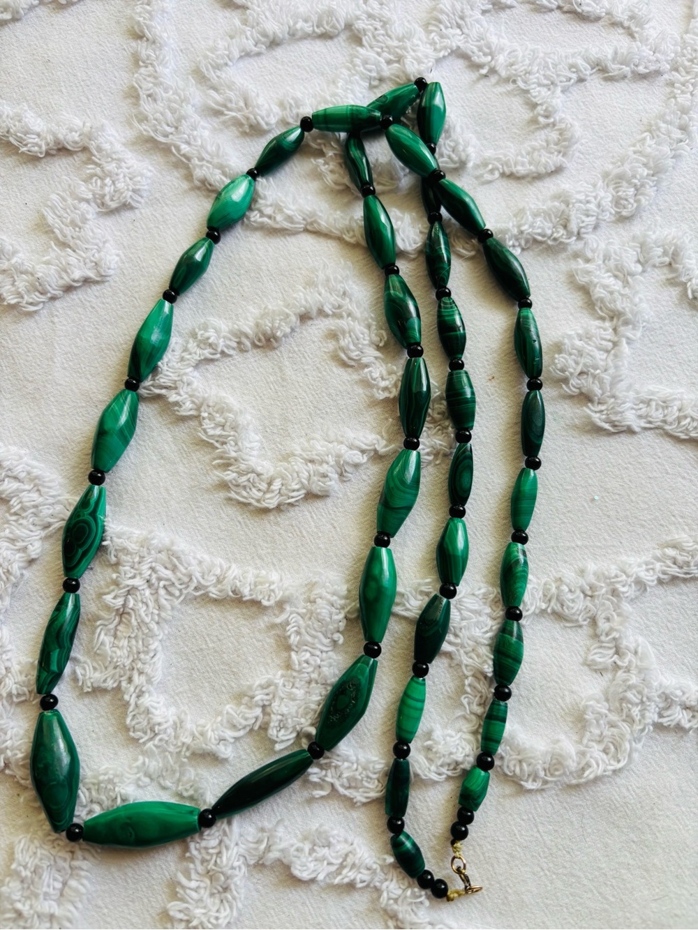 Vintage Malachite necklace